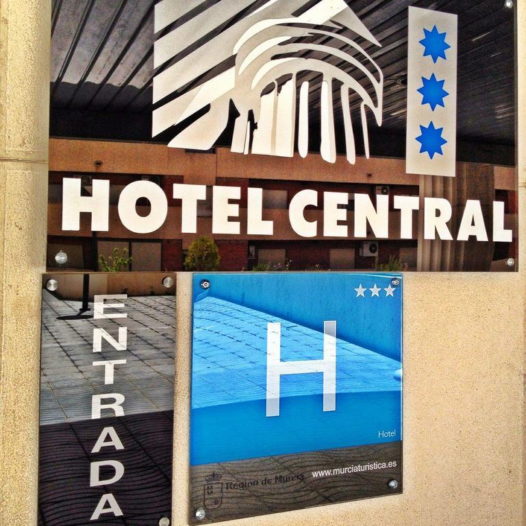 Hotel Central Caravaca Caravaca de la Cruz Kültér fotó